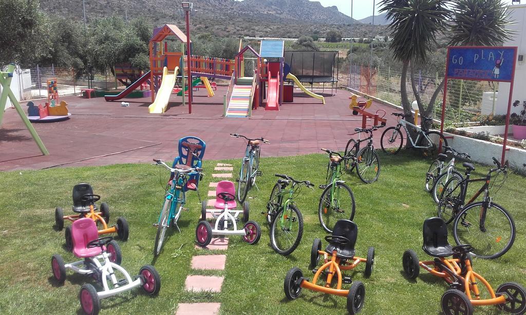 Paradisio Baby & Kinder Hotel Stavrós Dış mekan fotoğraf